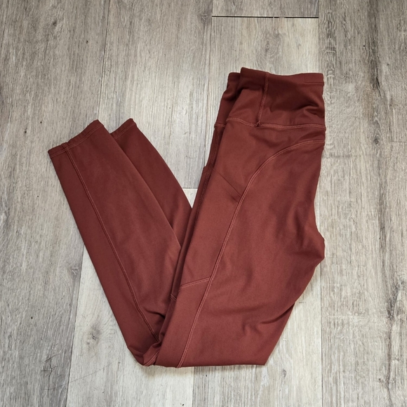 Vuori Pants - Vuori Stride Legging Size XS Maroon Color
